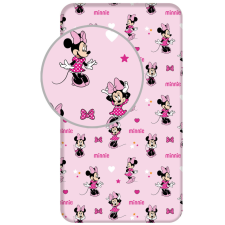 Javoli Disney Minnie Pretty in Pink gumis lepedő 90x200 cm lakástextília
