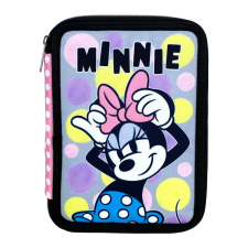 Javoli Disney Minnie Pretty in Pink tolltartó töltött 2 emeletes tolltartó