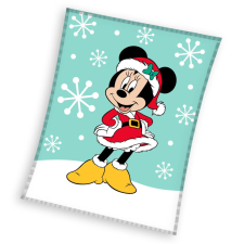 Javoli Disney Minnie Snow Karácsony coral fleece polár takaró 130x160cm lakástextília