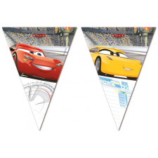 Javoli Disney Verdák Arena Race zászlófüzér 2,3 m party kellék