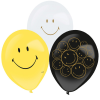 Javoli Emoji Smiley Originals léggömb, lufi 6 db-os 11 inch (27,5 cm)