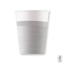Javoli Ezüst Next Generation Silver papír pohár 8 db-os 200 ml FSC party kellék