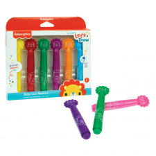Javoli Fisher-Price Let's Draw kimosható filctoll 6 db-os filctoll, marker