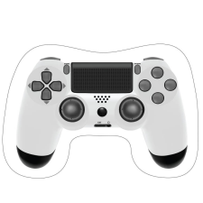 Javoli Gamer Pad formapárna, díszpárna 42x29 cm Velúr lakástextília