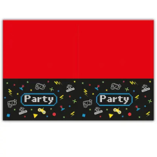 Javoli Gaming Party műanyag asztalterítő 120x180 cm lakástextília