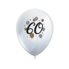 Javoli Happy Birthday 60 Milestone léggömb, lufi 6 db-os 11 inch (27,5 cm)