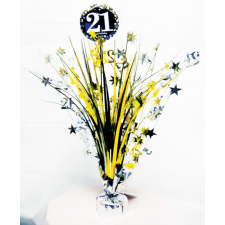 Javoli Happy Birthday Gold 21 asztaldísz 45,7 cm party kellék