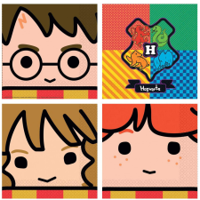 Javoli Harry Potter Graphic szalvéta 16 db-os 33x33 cm party kellék