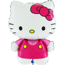Javoli Hello Kitty Fuxia fólia lufi 64 cm party kellék