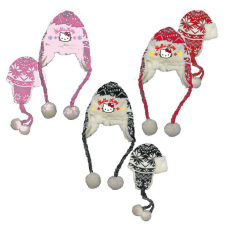 Javoli Hello Kitty gyerek kötött sapka 52-54 cm gyerek sapka