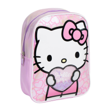 Javoli Hello Kitty Heart hologrammos hátizsák, táska 32 cm gyerek hátizsák, táska