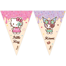 Javoli Hello Kitty Kuromi zászlófüzér FSC 2,3 m party kellék