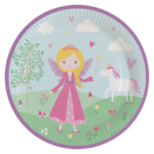 Javoli Hercegnők Spell papírtányér 8 db-os 23 cm party kellék