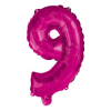 Javoli Hot Pink 9-es szám fólia lufi 95 cm