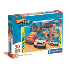 Javoli Hot Wheels Race 30 db-os puzzle Clementoni puzzle, kirakós