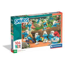 Javoli Hupikék törpikék Forest 104 db-os puzzle Clementoni puzzle, kirakós