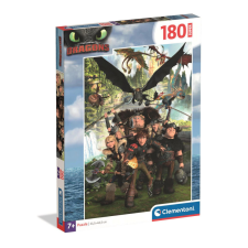 Javoli Így neveld a sárkányodat Riders 180 db-os puzzle Clementoni puzzle, kirakós