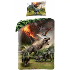 Javoli Jurassic World zöld ágyneműhuzat lakástextília