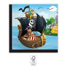 Javoli Kalóz Island szalvéta 20 db-os 33x33 cm FSC party kellék