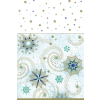 Javoli Karácsony Stars and Twirls papír asztalterítő 120x180 cm