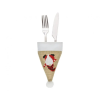 Javoli Karácsonyi Gnome evőeszköz kabát 11 cm