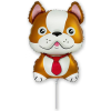 Javoli Kutyás Bulldog Brown fólia lufi 36 cm (WP)
