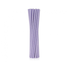 Javoli Lila Lilac papír szívószál 12 db-os party kellék