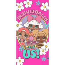 Javoli LOL Surprise Flowers fürdőlepedő, strand törölköző 70x140cm lakástextília