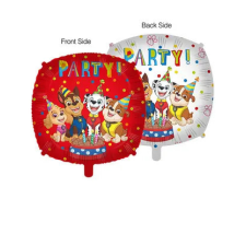 Javoli Mancs Őrjárat Dual Faced fólia lufi 46 cm party kellék