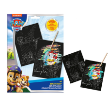 Javoli Mancs Őrjárat Happy Thoughts scratch képkarcoló készlet kreatív és készségfejlesztő