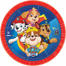 Javoli Mancs Őrjárat Heroes papírtányér 8 db-os 23 cm party kellék