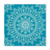 Javoli Mandala Petrol White szalvéta 20 db-os, 33x33 cm FSC