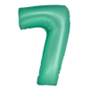 Javoli Menta 7-es Mint Mat szám fólia lufi 76 cm