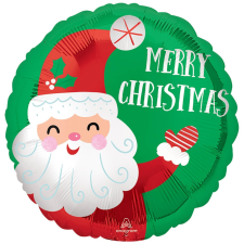 Javoli Merry Christmas fólia lufi 45 cm party kellék