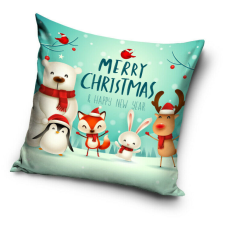Javoli Merry Christmas, Karácsonyi párnahuzat 40*40 cm lakástextília