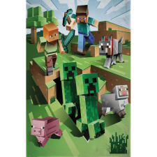 Javoli Minecraft Cave Attack polár takaró 100x150cm lakástextília