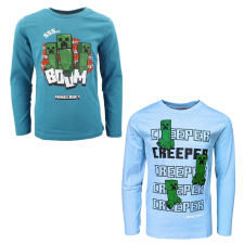 Javoli Minecraft Creeper gyerek hosszú ujjú póló, felső 6-12 év gyerek póló