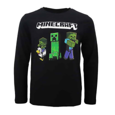 Javoli Minecraft Dark gyerek hosszú ujjú póló, felső 9 év