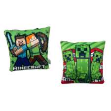 Javoli Minecraft Epic párna, díszpárna 38 cm Velúr lakástextília