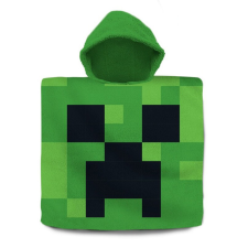 Javoli Minecraft Green strand törölköző poncsó 60x120 cm lakástextília