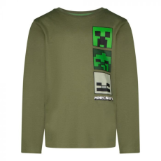 Javoli Minecraft gyerek hosszú ujjú póló, felső 8 év