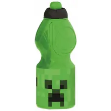 Javoli Minecraft kulacs, sportpalack 400 ml kulacs, kulacstartó