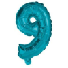 Javoli Mini 9-es Blue szám Fólia lufi 32 cm