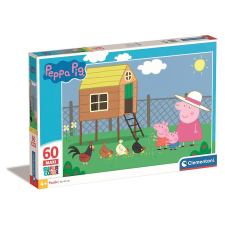 Javoli Peppa malac Chicken Coop 60 db-os maxi puzzle Clementoni puzzle, kirakós