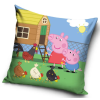 Javoli Peppa malac Feed párnahuzat 40x40 cm Velúr