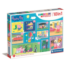 Javoli Peppa malac Life 10 az 1-ben puzzle Clementoni puzzle, kirakós