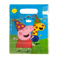Javoli Peppa malac Party műanyag ajándéktasak 10 db-os party kellék