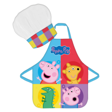 Javoli Peppa malac Team gyerek kötény 2 darabos szett lakástextília