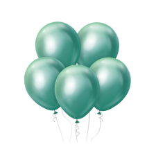 Javoli Platinum Green, Zöld léggömb, lufi 7 db-os 12 inch (30 cm) party kellék