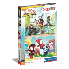 Javoli Pókember Spidey 2x20 db-os puzzle Clementoni puzzle, kirakós